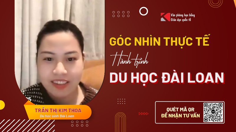 Chia sẻ của Trần Thị Kim Thoa: Du học Đài Loan không chỉ là giấc mơ mà còn là hành trình trưởng thành